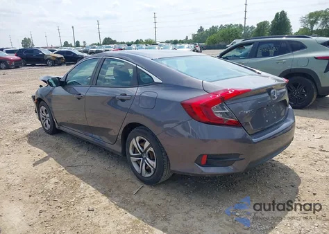 2018 Honda Civic Lx из США, поврежденный, VIN 2HGFC2F54JH556102